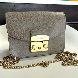 Furla Mini Metropolis Bag (grey)